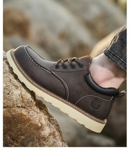 <span class=keywords><strong>Scarpe</strong></span> Antinfortunistiche di Alta Qualità in Pelle Microfibra Impermeabile con Suola in Gomma Resistente, <span class=keywords><strong>Scarpe</strong></span> <span class=keywords><strong>da</strong></span> <span class=keywords><strong>Lavoro</strong></span> Morbide per Uomo - Product Image 6