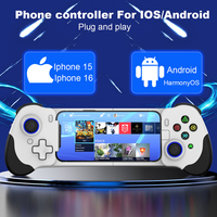 Control de Juego MIF Serie X15 USB-C para Teléfono Móvil y PC para Android/iOS con Bluetooth Plug-and-Play para Juegos en la Nube y Streaming