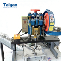 Machine de montage automatique de crochets en dents de scie TAIYAN, presse pour panneaux arrière de cadres photo, 220V/5Hz 1.5kW, pour panneaux arrière en MDF