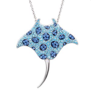 Manta Ray Pendant Jewel 925S Luxury Costume Jewelry Sea Life Design Stingray Necklace Venta directa de fábrica - Product Image 4