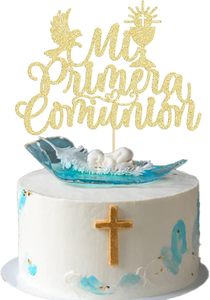 Insert de gâteau Cross mi bautizo pour une décoration de gâteau de fête de <span class=keywords><strong>communion</strong></span> - Product Image 4