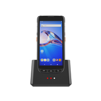 PDA Industrial Resistente con Android 10, Terminal de 5.5 Pulgadas, Lector de Códigos QR 2D, RFID, GPS Certificado, Escáner de Códigos de Barras para Inventario