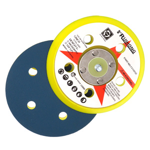 5inch 5 lỗ Vinyl PSA Buffing sao lưu tấm M8 chà nhám đĩa ủng hộ <span class=keywords><strong>Pad</strong></span> cho đĩa dính Sander công cụ mài mòn đánh bóng - Product Image 1