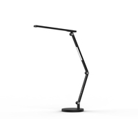 Lampe de bureau LED à bras articulé, intensité réglable, lumière de lecture, commande tactile, 3 températures de couleur, sans scintillement, pour la maison et le bureau