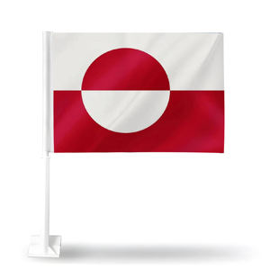 <span class=keywords><strong>Bandera</strong></span> Personalizada de <span class=keywords><strong>Groenlandia</strong></span> para Automóvil, <span class=keywords><strong>Bandera</strong></span> Deportiva de Doble Cara con Asta Incluida, <span class=keywords><strong>Bandera</strong></span> para Ventana de Automóvil para Celebraciones y Festivales - Product Image 1