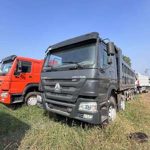 รถดัมพ์มือสอง Sinotruk HOWO 371 แรงม้า 8x4 สำหรับงานหนัก 12 ล้อ เครื่องยนต์ดีเซลยูโร 2 รถบรรทุกเทท้ายสำหรับงานหนัก ลดราคาพิเศษ - Product Image 4