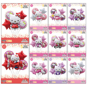 Màu Hồng Bé Cô Gái Đồ Chơi Dễ Thương Sinh Nhật Nguồn Cung Cấp Bên Cho Meow Kitty Trẻ Em Cô Gái Sinh Nhật Bóng Bay Mèo Sinh Nhật Đảng Trang Trí Bộ Dụng Cụ - Product Image 3
