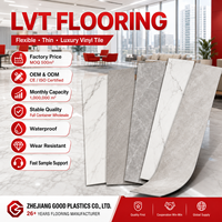 Dalles de sol LVT autocollantes en vinyle imitation bois, pose libre ou collée, aspect luxe, chêne blanc LVP foncé, directement de l'usine