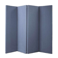 Séparateurs colorés de la salle d'absorption acoustique Panneaux en fibre de polyester 100% Panneaux acoustiques en polyester Cloison mobile