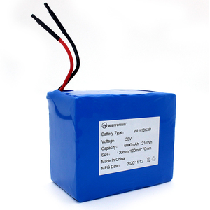 ליתיום סוללות 36V 6Ah עם 18650 10S3P חשמלי קטנוע e אופני סוללה - Product Image 2