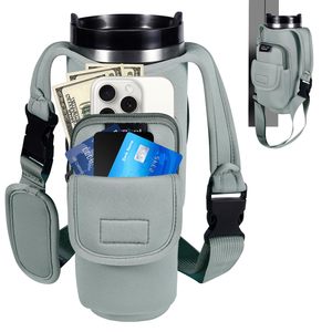 Sac de sport pour homme avec 5 aimants intégrés, porte-bouteille, poches pour téléphone, bandoulière, doublure en polyester, accessoires magnétiques - Product Image 1