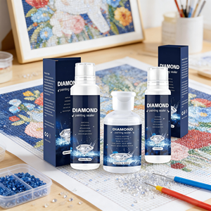 กาวติดเพชร OSBORN แบบรักษ์โลก พร้อมอุปกรณ์สำหรับงานศิลปะเพชรและจิ๊กซอว์สำหรับผู้ใหญ่ - Product Image 1