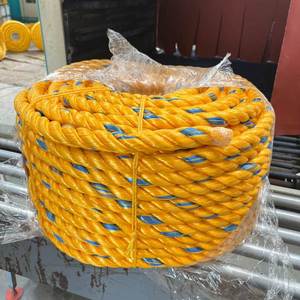 Yellow Green Blue PP Danline Rope 8 MM to 32 MM Dynamic Sling for Industrial & Marine for Rock Climbing & <b>Fishing</b> & Packing - Product Image 1