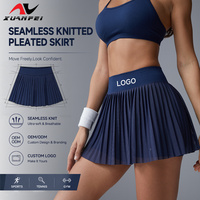 Nouvelle jupe de sport pour femmes, jupe de tennis plissée légère et à séchage rapide, idéale pour le badminton, le golf et les exercices