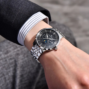 นาฬิกาข้อมือควอตซ์ Pagani Design รุ่น PD-1795 1795 สำหรับผู้ชาย ดีไซน์หรูหรา ตัวเรือนสแตนเลส สายหนัง กันน้ำ - Product Image 3