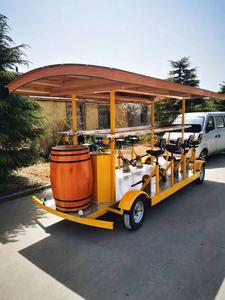 Bicicleta de Cerveza Tipo Pub con Pedales, para 12 Personas, de Aluminio, con Frenos de Disco, Barra Móvil, Venta al Por Mayor de Fábrica - Product Image 6