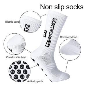 Спортивные носки OEM на заказ, средней длины, для юношей и мужчин, для баскетбола и футбола, тренировочные, с логотипом на подошве - Product Image 3