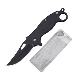 Cuchillo de Desempaquetado Castle Pirate, Personalizable, Grado OEM, Cuchillo Plegable para Camping, Hoja de Acero Inoxidable D2, Mango de Plástico HK - Product Image 1