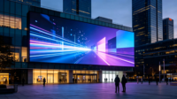 Mur vidéo LED extérieur P4 pour la publicité, panneau d'affichage numérique, centre commercial, station-service, écran résistant aux intempéries, haute luminosité