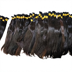 Extensiones Finas Premium 100% Cabello Humano Virgen Vietnamita con Cutícula Completa, Súper Doble y Simple Trama, Liso Natural - Product Image 1