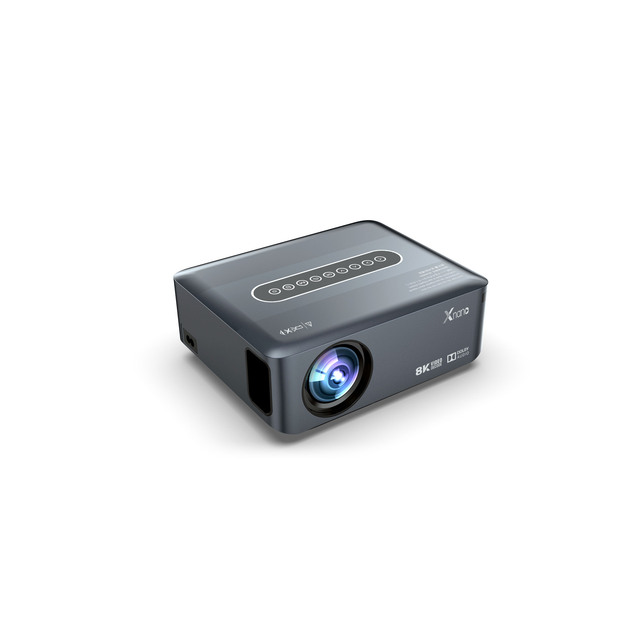 BT5.0 Mini Wireless Keystone Correction Built in D-olby Audio Speaker 200" Screen Home Theater Smart Portable Projector
