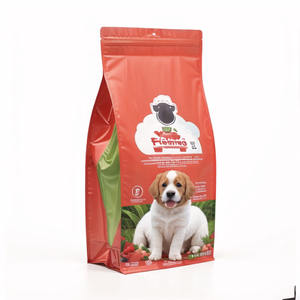 Kunden spezifisches Hundefutter Katzenfutter-Verbund werkstoff mit Reiß verschluss acht seitig versiegeln Lebensmittel verpackungs beutel - Product Image 5