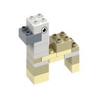Compatible avec les grands blocs de construction, accessoires de table polyvalents pour l'assemblage DIY, jouets éducatifs pour bébés garçons et filles