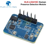 Capteur radar de présence humaine à ondes millimétriques TZT HLK-LD2410C 24G MmWave FMCW, module de détection de mouvement haute sensibilité