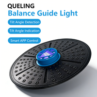 Tabla de Equilibrio Inteligente con Luz Guía, Rehabilitación, Recuperación, Ejercicio, Entrenamiento, Entrenador de Fitness en Casa (Tabla de Entrenamiento de Equilibrio)