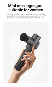 2026 OEM Mini pistolet de massage fascial portable pour le corps et le visage, appareil de massage musculaire profond personnalisé - Product Image 4