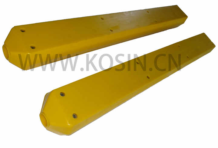 Yellow Polyurethane Towing Wire Shoes - Durable & Versatile