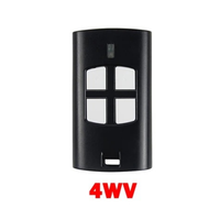 Télécommande de porte de garage 2VA 4VA, 2/4 boutons, 12V, sans fil, RF, code roulant, porte-clés, ouvre-porte, duplicateur de clé
