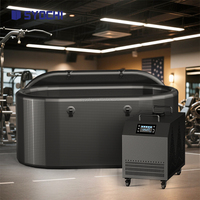 Syochi Wi-Fi contrôle refroidisseur d'eau bain de glace ozone bain de glace refroidisseur double filtres refroidisseur d'eau