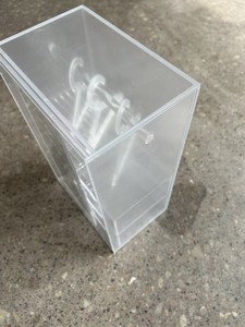 Caja de Almacenamiento de Acrílico Transparente de Alta Calidad, Lavable, Ecológica, con Estantes Empotrados, Fácil de Montar, Venta al Por Mayor - Product Image 2