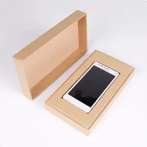 Telefoon Case Doos Verpakking Custom Print Kraft Papier Verpakking Box Voor Phone Case