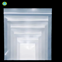 Sacs en Plastique Réutilisables Scellés Transparents avec Fermeture Éclair, Vente en Gros Usine, pour Emballage Alimentaire et Câbles de Données, Sachets Doypack