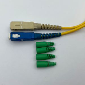 Maßgefertigtes SC UPC Singlemode Glasfaser-Steckverbinder-Set mit 2,0mm Schutzhülle (19,8mm Länge) für FTTX-Netzwerke - Product Image 2