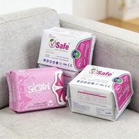Article avec livraison gratuite, vente en gros Alibaba, marque privée, serviette hygiénique écologique et biologique, serviette hygiénique médicale Angel Moon pour femmes