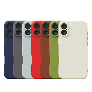 Étui de téléphone magnétique en <span class=keywords><strong>Silicone</strong></span> de haute qualité pour <span class=keywords><strong>iPhone</strong></span> 17 étui souple en <span class=keywords><strong>Silicone</strong></span> lisse pour <span class=keywords><strong>iPhone</strong></span> 15 14 Pro Max motif couverture personnalisée - Product Image 3