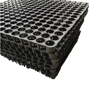 Nhựa màu đen HDPE thoát nước Hội Đồng Quản Trị 500x500 mái vườn trồng bể nhà để xe cảnh quan bãi cỏ Lọc Mat subgrade tấm thoát nước - Product Image 6