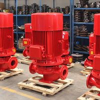 Pompes industrielles monophasées haute pression à grand diamètre et débit élevé pour systèmes d'incendie et d'approvisionnement en eau