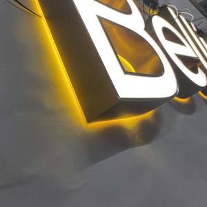 Lettere all'aperto per le aziende insegne produttori azienda vetrina segnaletica per edifici commerciali Led segno personalizzato - Product Image 4