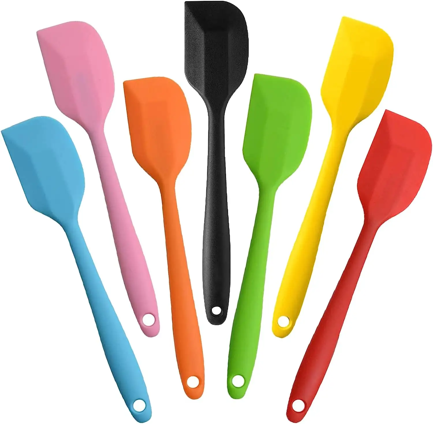 Toptan mini silikon spatula mini silikon spatula silikon kazıyıcı spatula.