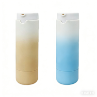 Flacon vide en plastique pour lotion cosmétique 30ml 50ml, flacons pompe sans air en plastique blanc personnalisés