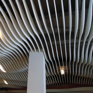 Hiện Đại Và Thời Trang Trang Trí Sân Bay Dự Án Nhôm Vách Ngăn Trần Thích Hợp Cho Tường Nhà Để Xe Hành Lang Hội Trường Cửa Hàng Văn Phòng - Product Image 1