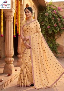 Sari en coton imprimé élégant Ajmera, tenue ethnique traditionnelle et élégante pour femmes, mode quotidienne, séchage rapide, toutes saisons - Product Image 4