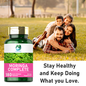 مكمل عشبي عالي الجودة لزيادة الطاقة وتحسين المزاج، كبسولات المورينجا الكاملة لتحسين البشرة، مستخلص أوراق المورينجا - Product Image 5