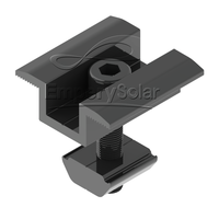 Supports de montage de panneaux solaires en aluminium Empery de haute qualité, très demandés, pour toit, sol et carport, avec pince intermédiaire
