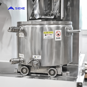 Mélangeur planétaire double à double enveloppe mobile en acier inoxydable avec réservoir de mélange à double paroi - Product Image 1