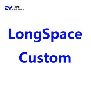 LongSpace Custom Camiseta De Hombre Anime katun organik pakaian jalanan kosong kaus layar ukuran besar pria Print Hommes